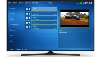 Nanomid Player Best IPTV App for TV and Phone devices
